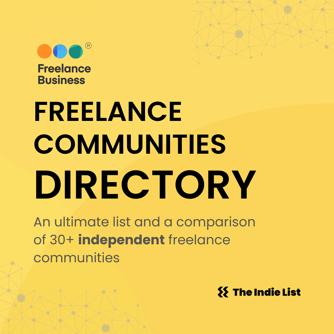 freelance business communities list